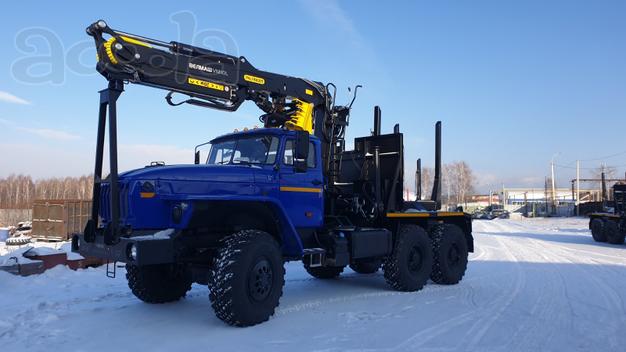 Лесовоз Урал 2026 с манипулятором VM10L74 в наличии