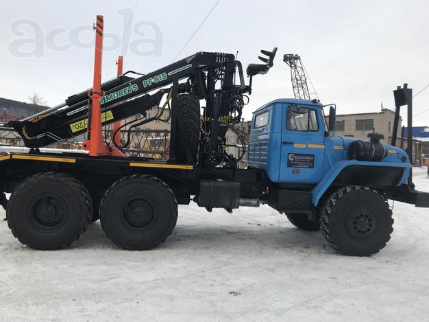 Лесовоз Урал капремонт 2020 с новым манипулятором