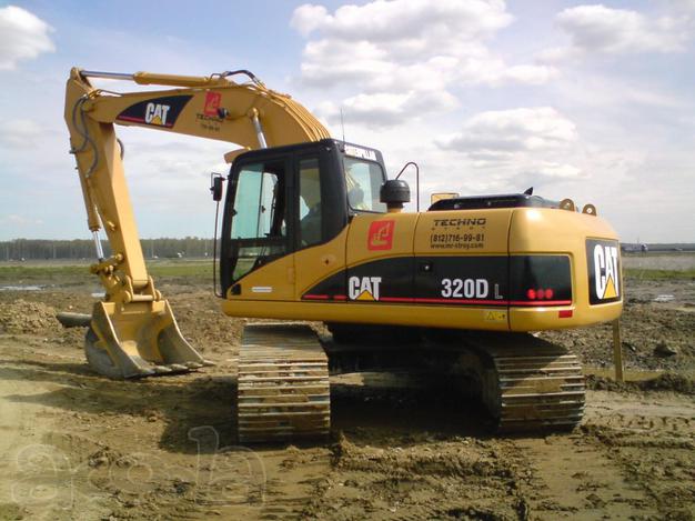 Экскаватор гусеничный  katerpiller 320 D