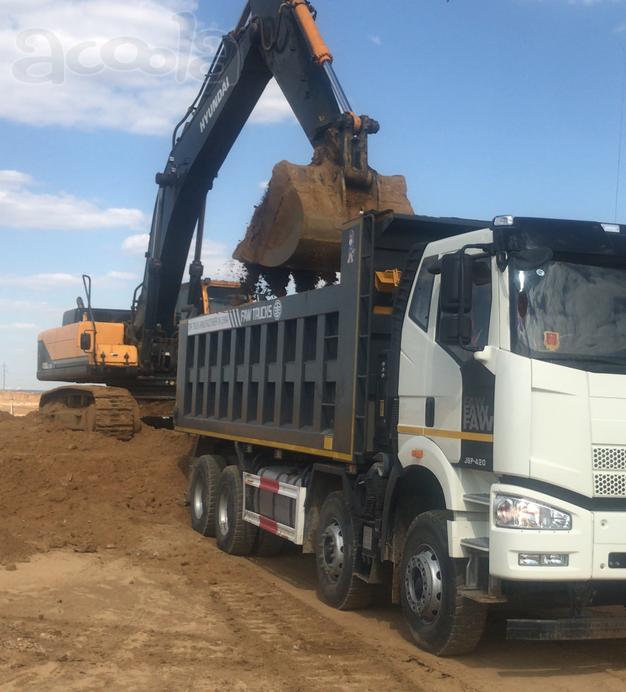 Самосвалы в работу 8х4, 6х4 щ